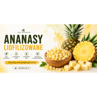 Ananasy liofilizowane