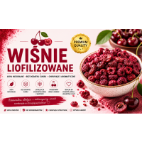 Wiśnie liofilizowane