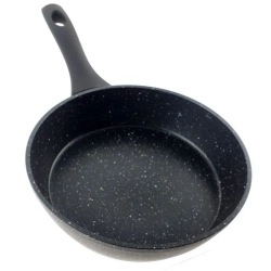 PATELNIA INDUKCYJNA 18cm CERAMICZNA GRANITOWA