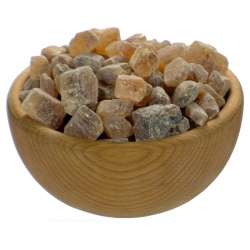 CUKIER KANDYZOWANY BRĄZOWY GRUBY 1000g