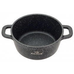 GARNEK MARMURKOWY Z POKRYWKĄ 4,5L 24cm