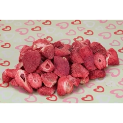 TRUSKAWKI LIOFILIZOWANE W PLASTRACH 500g