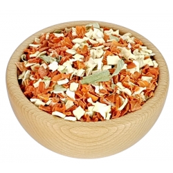 WŁOSZCZYZNA SUSZONA W KOSTCE GRUBA 100g