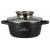 GARNEK MARMURKOWY Z POKRYWKĄ 4,5L 24cm